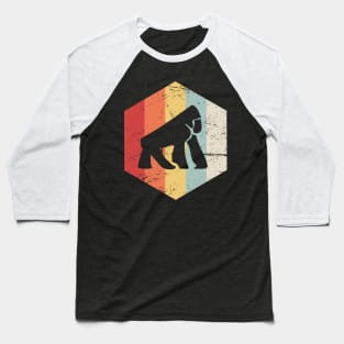 Retro 70s Gorilla Baseball T-Shirt